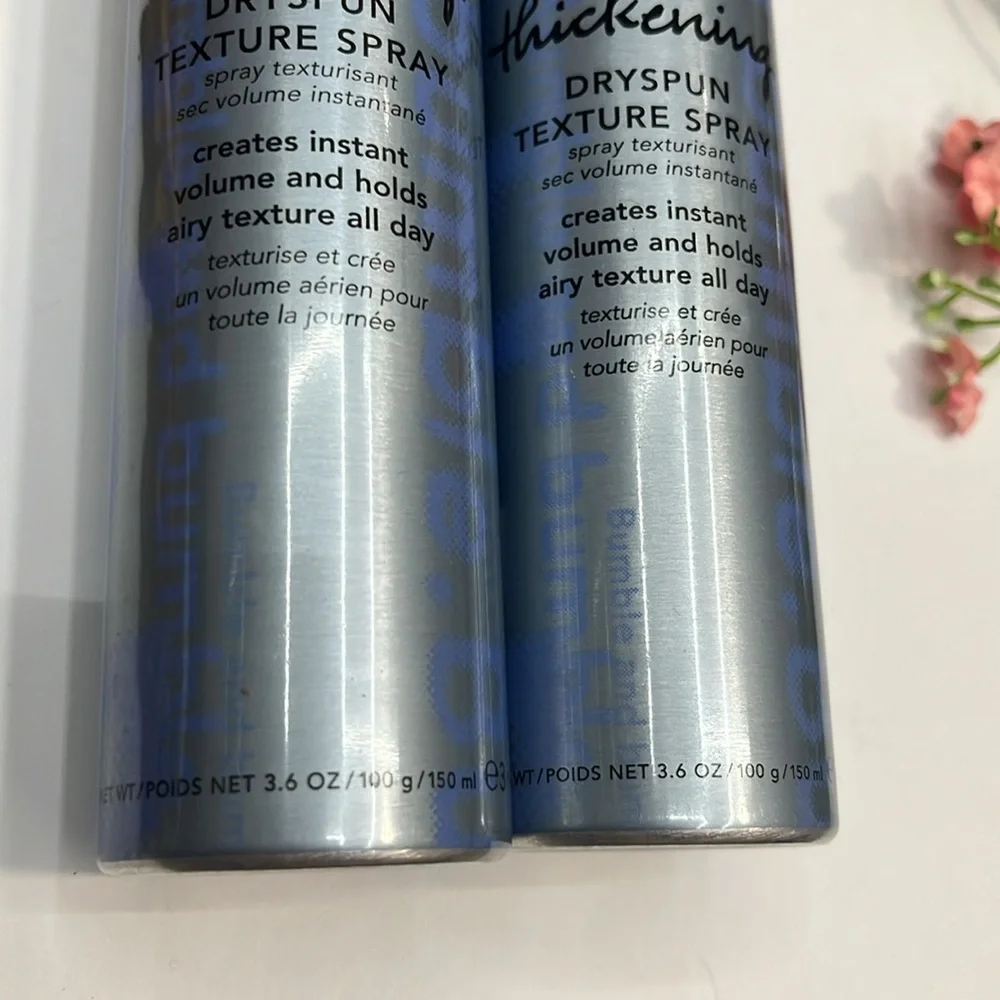 NEW Bumble and Bumble Dryspun Texture Spray Bundle
